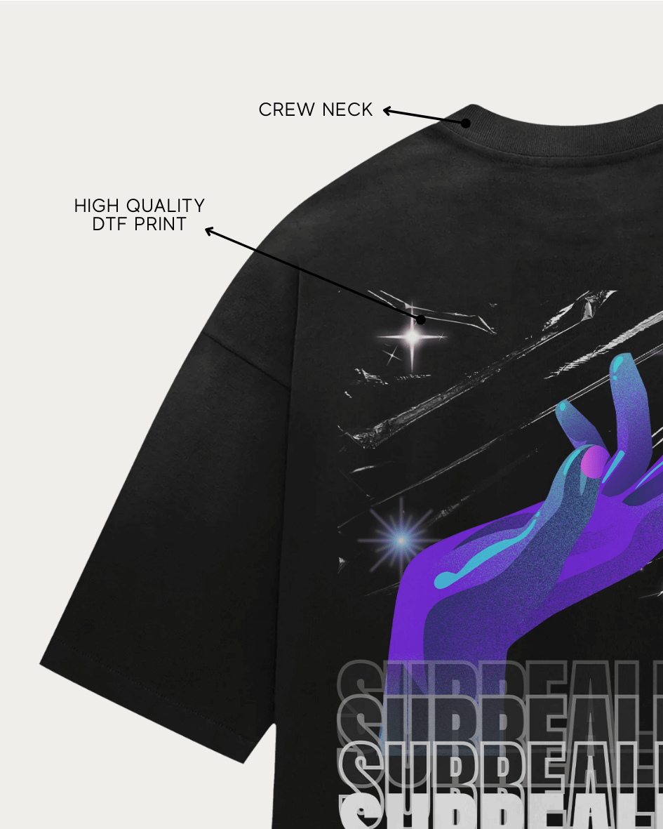 Zayvox Surrealism Oversized T-Shirt | Streetwear Pakistan