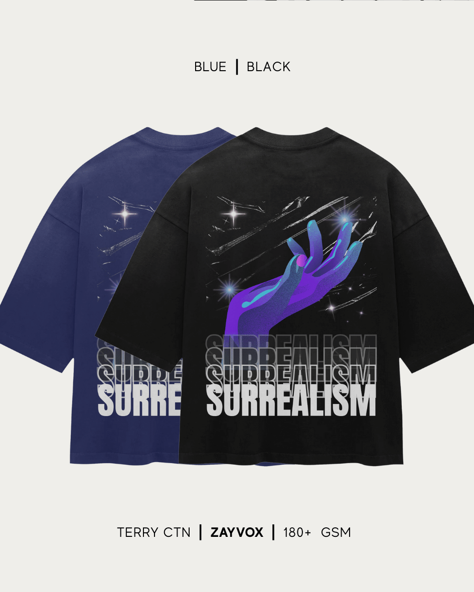 Zayvox Surrealism Oversized T-Shirt | Streetwear Pakistan