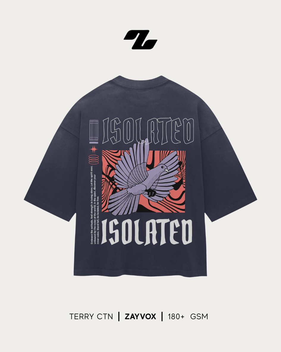 Zayvox Isolated Oversized T-Shirt | Streetwear Pakistan