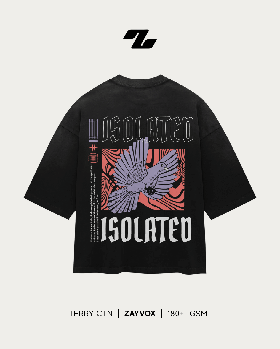 Zayvox Isolated Oversized T-Shirt | Streetwear Pakistan