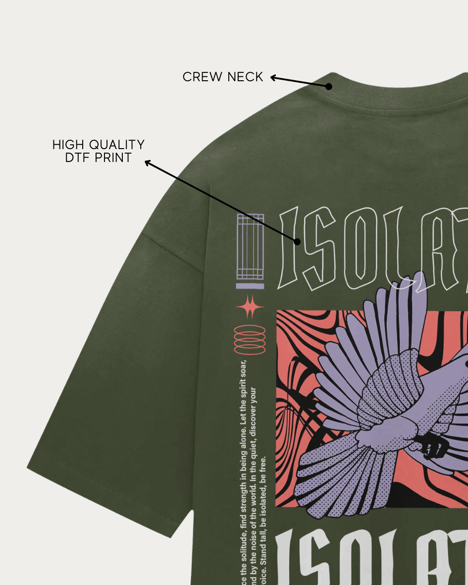 Zayvox Isolated Oversized T-Shirt | Streetwear Pakistan