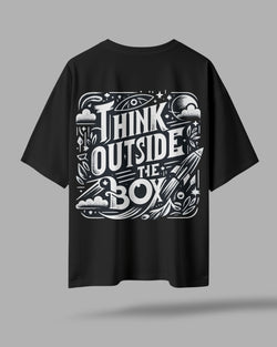 ZAYVOX "Think Outside The Box" Oversized T-Shirt