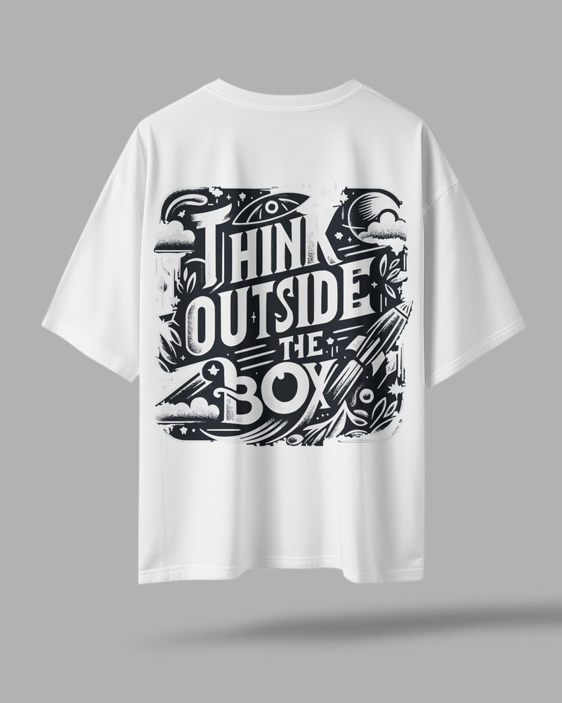 ZAYVOX "Think Outside The Box" Oversized T-Shirt