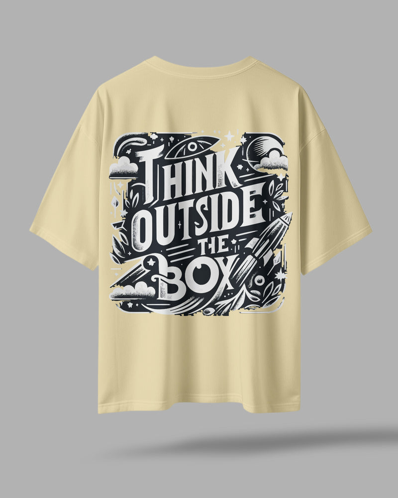 ZAYVOX "Think Outside The Box" Oversized T-Shirt