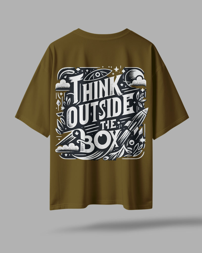 ZAYVOX "Think Outside The Box" Oversized T-Shirt