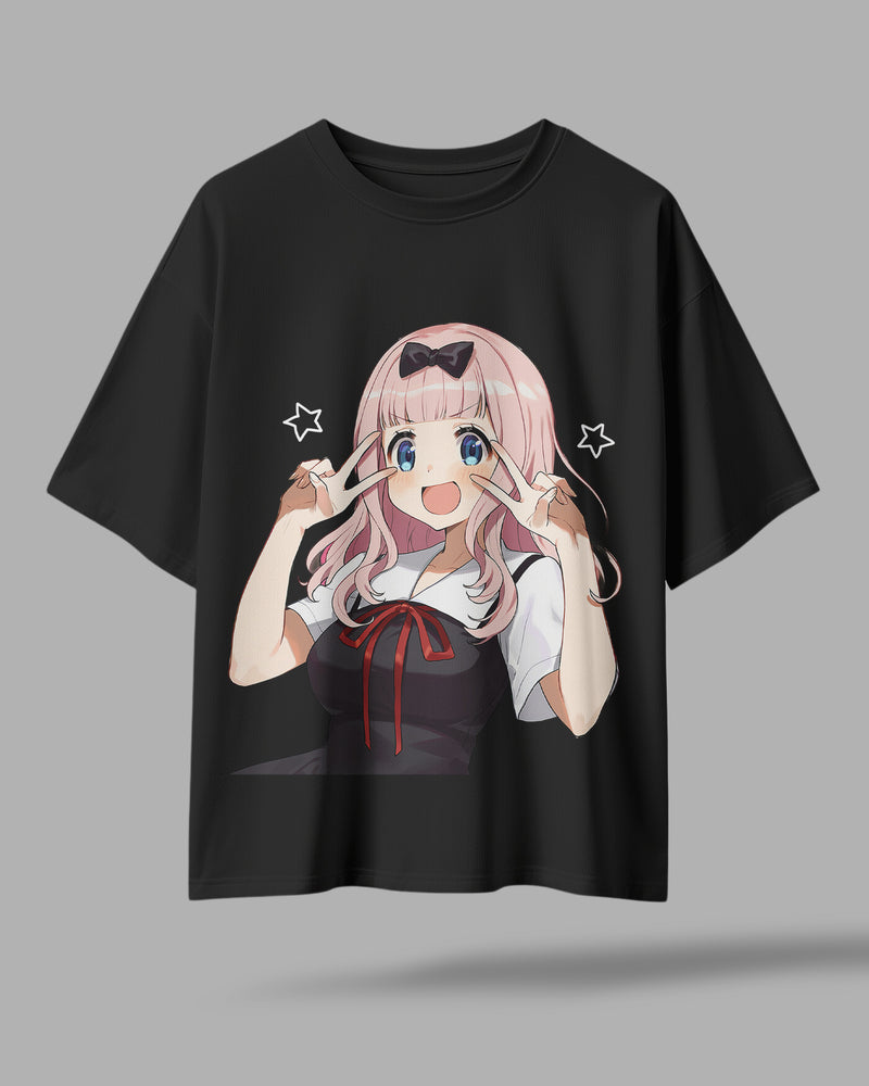 Anime Graphic Oversized T-Shirt – ZAYVOX | Trendy Front Printed Tee