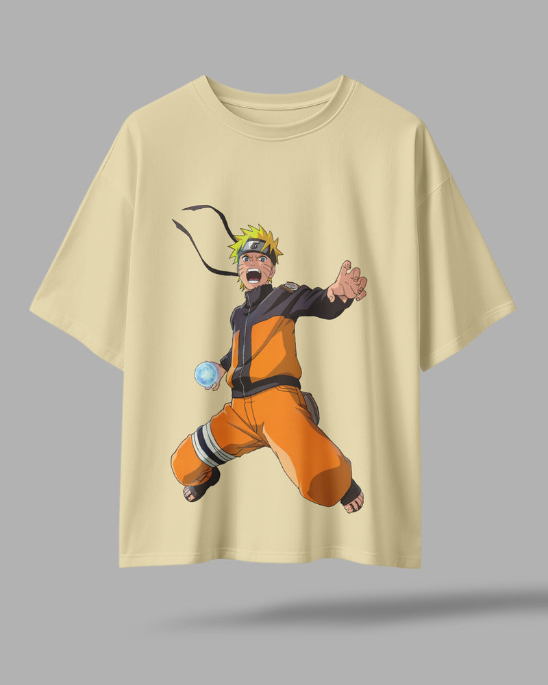 Naruto Uzumaki Oversized T-Shirt – Streetwear Edition | Unisex