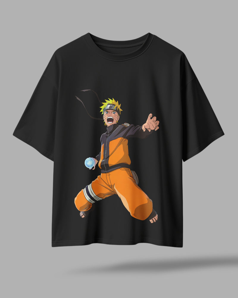 Naruto Uzumaki Oversized T-Shirt – Streetwear Edition | Unisex