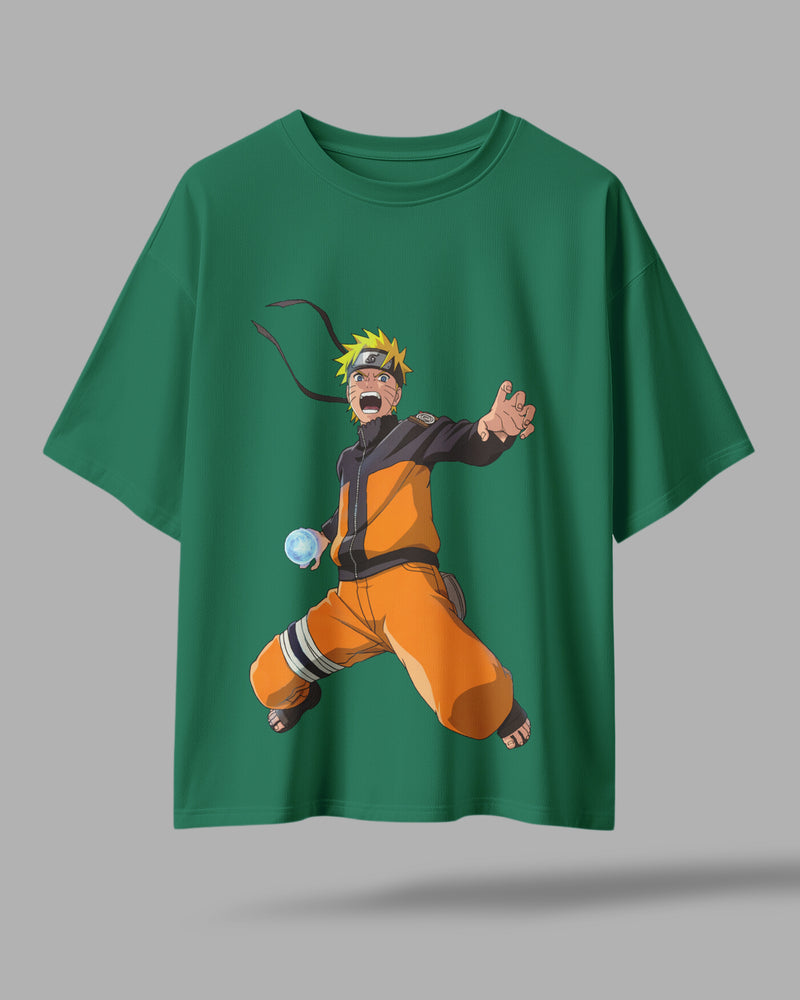 Naruto Uzumaki Oversized T-Shirt – Streetwear Edition | Unisex