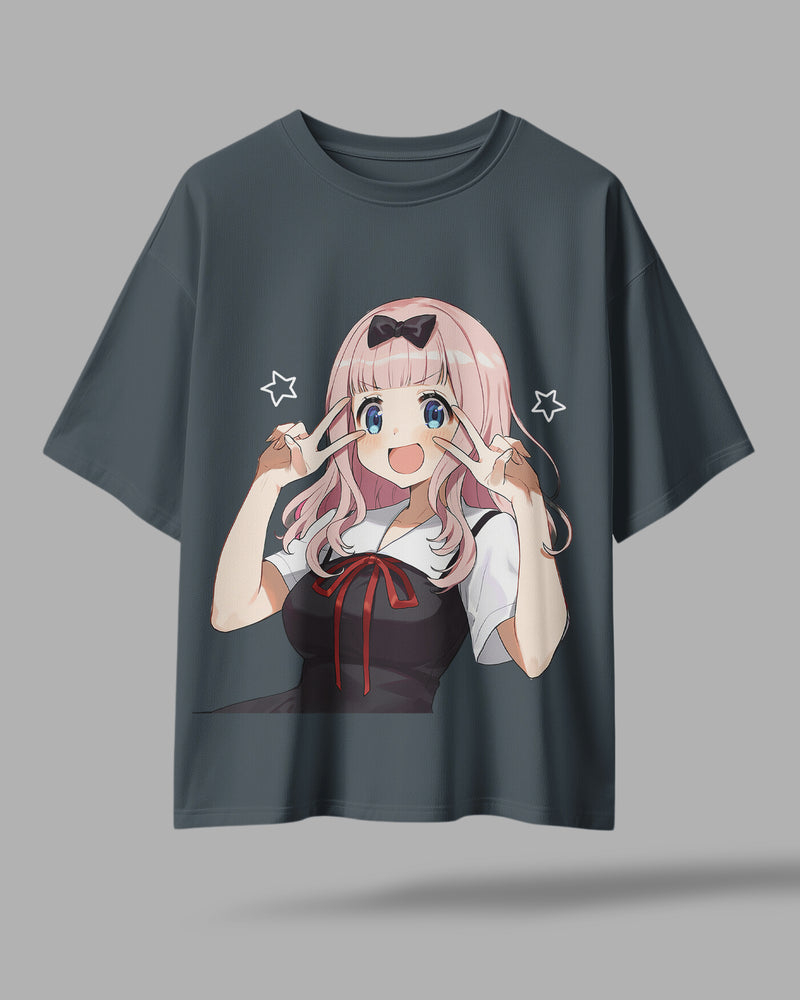 Anime Graphic Oversized T-Shirt – ZAYVOX | Trendy Front Printed Tee